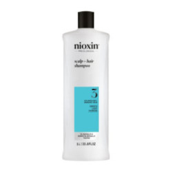 Nioxin System 3 Shampoo Galvos odos ir plaukų šampūnas nestipriai retėjantiems plaukams 300ml