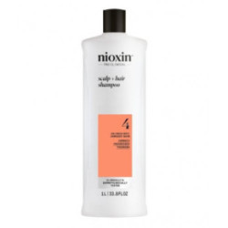 Nioxin System 4 Shampoo Galvos odos ir plaukų šampūnas nestipriai retėjantiems plaukams 300ml