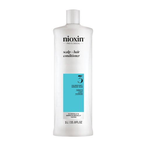 Nioxin System 3 Conditioner Galvos odos ir plaukų kondicionierius nestipriai retėjantiems plaukams 300ml