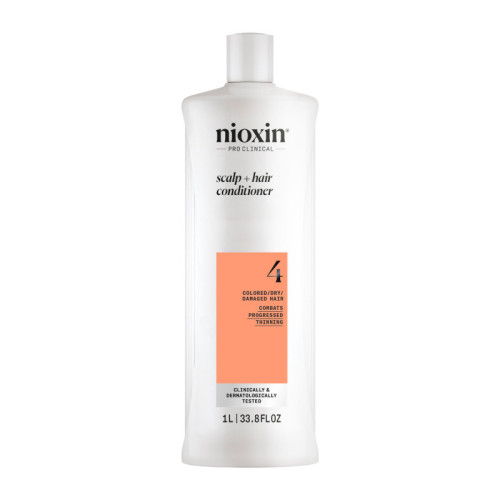 Nioxin System 4 Conditioner Galvos odos ir plaukų kondicionierius nestipriai retėjantiems plaukams 300ml