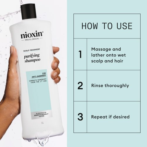 Nioxin Purifying Shampoo Šampūnas pleiskanotai galvos odai 200ml