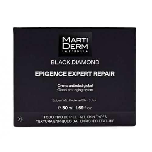 MartiDerm Black Diamond Epigence 145 Cream Išskirtinis odos senėjimą stabdantis dieninis kremas 50ml