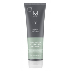 Paul mitchell Mitch Heavy Hitter Daily Deep Cleansing Shampoo Kasdienis giliai valantis šampūnas vyrams 250ml