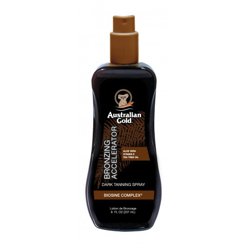 Australian Gold Tanning Accelerator Spray Gel Įdegį Skatinantis Purškiamas Pienelis su Bronzantais 237ml