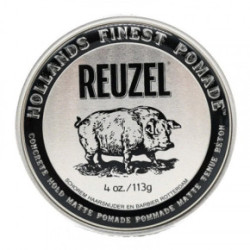 Reuzel Concrete Hold Matte Pomade Itin stiprios fiksacijos plaukų formavimo pomada 35g