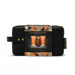 Baylis & Harding Signature Men's Black Pepper & Ginseng Gift Set Kūno priežiūros priemonių rinkinys vyrams su kosmetine