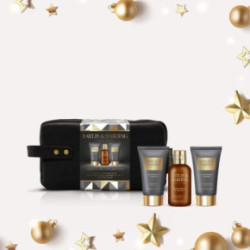 Baylis & Harding Signature Men's Black Pepper & Ginseng Gift Set Kūno priežiūros priemonių rinkinys vyrams su kosmetine
