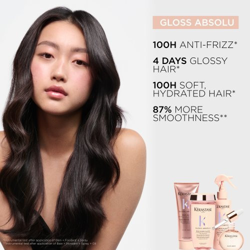 Kerastase Gloss Absolu Bain Hydra-Glaze Drėkinamasis ir žvilgesio suteikiantis šampūnas 250ml