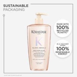 Kerastase Gloss Absolu Bain Hydra-Glaze Drėkinamasis ir žvilgesio suteikiantis šampūnas 250ml