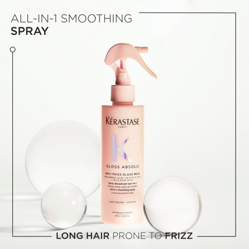 Kerastase Gloss Absolu Anti-Frizz Glaze Milk Hair Spray Glotnumo suteikiantis purškiklis 190ml