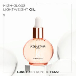 Kerastase Gloss Absolu Glaze Drops Hair Oil Lengvos tekstūros, žvilgesį pabrėžiantis aliejus 45ml