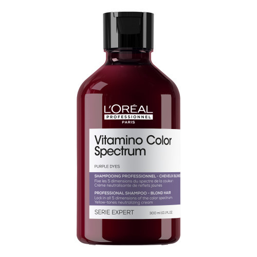 L'Oréal Professionnel Vitamino Color Spectrum Yellow Tones Neutralizing Shampoo Geltonus atspalvius neutralizuojantis šampūnas 300ml