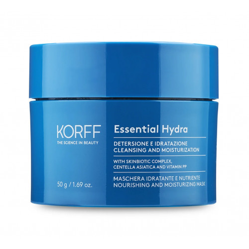 KORFF Essential Nourishing And Moisturizing Mask Maitinanti, drėkinanti veido kaukė 50ml