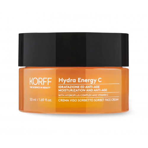 KORFF Hydra Energy C Sorbet Face Cream Stangrinamasis veido kremas-gelis su vitaminu C 50ml