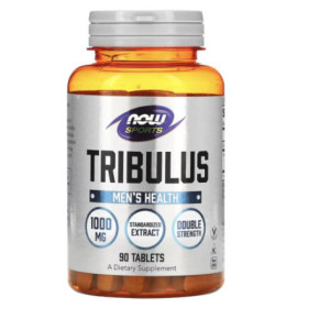 NOW Foods Sports Tribulus 1000 mg Maisto papildas vyrams 90 tablečių