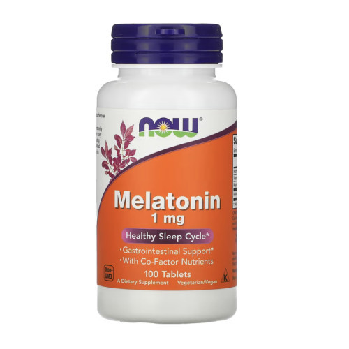 NOW Foods Melatonin 1mg Complex 1Melatoninas 100 tab.