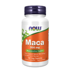 NOW Foods Maca 500mg Maisto papildas 250vnt