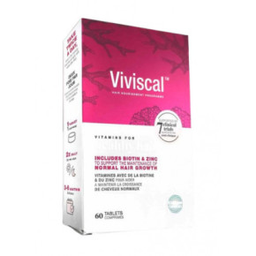 Viviscal Hair Growth Supplements For Women Plaukų augimą skatinantis maisto papildas 60 kapsulių