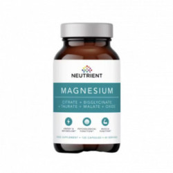 Neutrient Magnesium Capsules Magnio kapsulės 120 kapsulių