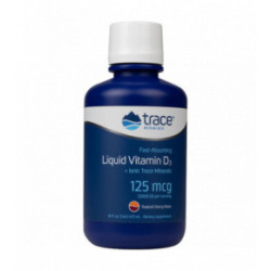 Trace Minerals Fast- Absorbing Liquid Vitamin D3 5000TV Skystas vitaminas D3 473ml