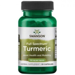SWANSON Full Spectrum Turmeric Joint Health and Mobility 720mg Ciberžolė 100 kapsulių