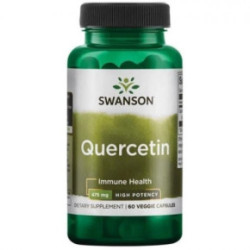 SWANSON Quercetin Immune Health 475mg Kvercetinas 60 kapsulių