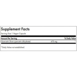 SWANSON Quercetin Immune Health 475mg Kvercetinas 60 kapsulių