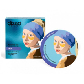 Dizao Hydrogel Eyepatch Snail Hidrogeliniai paakių padeliai sraigė 60vnt.