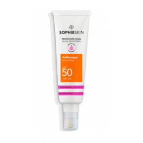 Sophie Skin Sun Protection Anti-Wrinkles Facial Sunscreen Jauninantis apsauginis veido kremas nuo saulės SPF50 apsauga 50ml