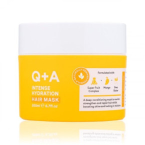 Q+A Intense Hydration Hair Mask Intensyviai drėkinanti plaukų kaukė 200ml