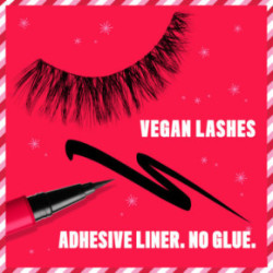 Nyx professional makeup XMASS Jumbo Lash and Liner Kit Riboto leidimo dirbtinių blakstienų ir akių apvado-klijų rinkinys