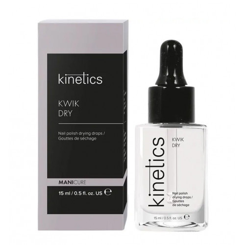 Kinetics Kwik Dry Nail Polish Drops Priemonė skatinanti nagų lako džiūvimą 15ml