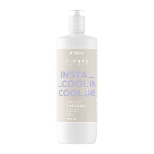 Indola Blond Expert Insta Cool Shampoo Šampūnas šviesiems šalto atspalvio plaukams. 250ml