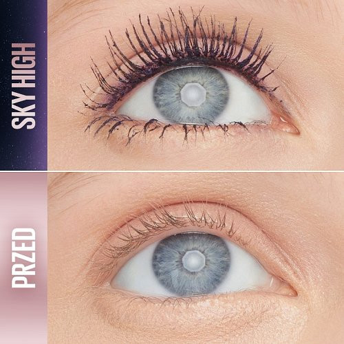 Maybelline New York Lash Sensational Sky High Pink Air Blakstienų tušas Pink