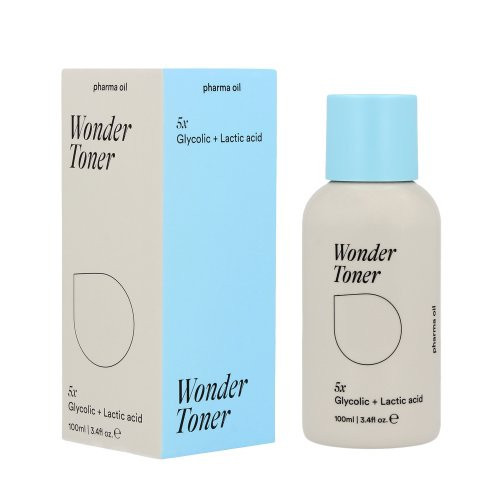Pharma Oil Wonder Toner Glycolic + Lactic Acid Veido tonikas su AHA rūgštimis 100ml
