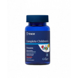 Trace Minerals Children's Chewable Multivitamin - Multi-mineral Kramtomas Multi vitaminų ir mineralų kompleksas vaikams 60 kapsulių