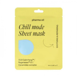 Pharma Oil Chill Mode Sheet Mask Raminanti lakštinė veido kaukė 25ml