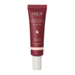 IDUN Hydra Soft Mineral Foundation Skystas mineralinis makiažo pagrindas 30ml