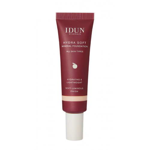 IDUN Hydra Soft Mineral Foundation Skystas mineralinis makiažo pagrindas 30ml