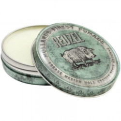 Reuzel Green Medium Hold Grease Vidutinės fiksacijos plaukų pomada 35g