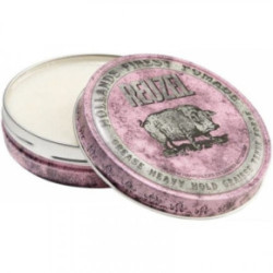Reuzel Pink Heavy Hold Grease Stiprios fiksacijos plaukų vaškas 35g