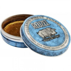 Reuzel Blue Strong Hold High Sheen Pomade Stiprios fiksacijos plaukų pomada 35g