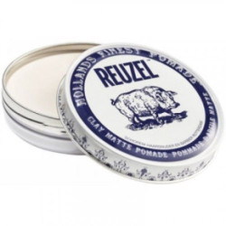 Reuzel Clay Matte Pomade Matinė lanksčios fiksacijos plaukų pomada 35g