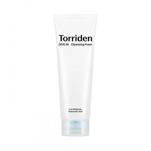 Torriden Dive-In Low Molecular Hyaluronic Acid Cleansing Foam Hialurono rūgšties veido prausiklis 150ml