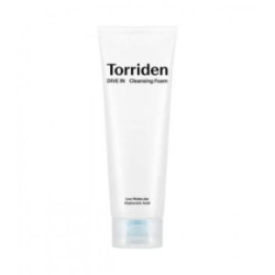 Torriden Dive-In Low Molecular Hyaluronic Acid Cleansing Foam Hialurono rūgšties veido prausiklis 150ml