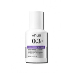 ANUA Nano Retinol 0.3% + Niacin Renewing Serum Atnaujinamasis veido serumas 30ml