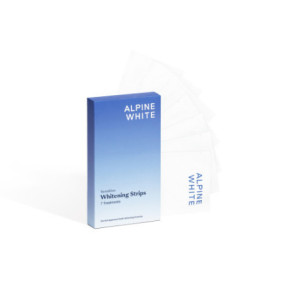 Alpine White Whitening Strips Sensitive Balinančios juostelės jautriems dantim 7vnt