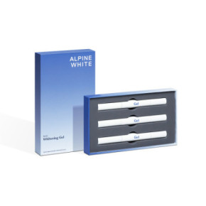 Alpine White Whitening Gel Dantų balinimo gelis 3vnt
