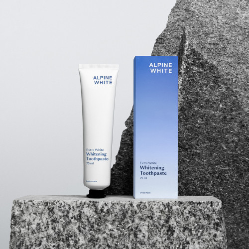 Alpine White Whitening Toothpaste Extra White Balinamoji dantų pasta 75ml