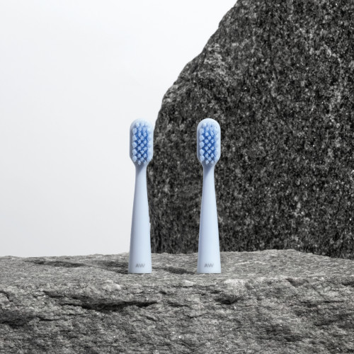 Alpine White Sonic Toothbrush Replacement Heads Keičiamos galvutės dantų šepetėliui 2vnt